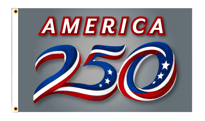A250 2 America 250 Flag Silver